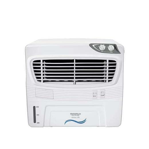 Maharaja Whiteline Arrow Dlx CO-124 50 L Air Cooler (White and Grey)