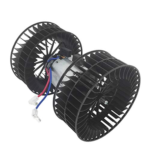 Image of PartsFlow Heater Blower Motor Dual Fan Cages Front For 1995-2001 BMW 740i /740iL /750iL 64118391809