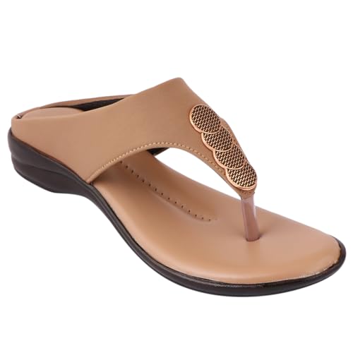 Image of Women's Fashion Sandal | Faux Leather, Comfortable & Stylish Wedges | Ideal for Casual & Formal