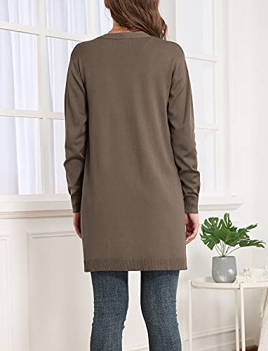 Image of VIISHOW Women's Classic Cardigans Long Sleeve Open Front Casual Knit Cardigan Sweaters Coat Soft Outwear
