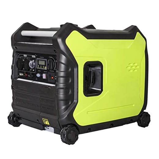 HIOD 3500w Generador de Gasolina Silencioso 220v 3.5kva Generador de Inversor de Emergencia para Al Aire Libre Cámping Casa RV