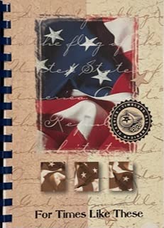 Plastic Comb For Times Like These A Collection of Recipes Book