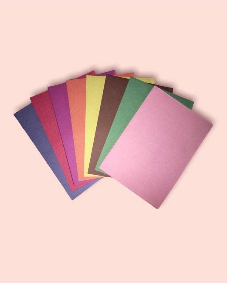 Clever Kidz A4 Activity Paper Pack Assorted Colours 100 Sheets