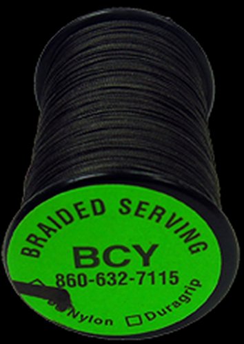 BCY Service tressé en nylon 350 Noir .015 pour corde d'arc
