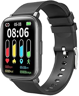Smart Watch for Men Women Compatible for Android IOS Phones Samsung iPhone, Cuszwee 1.69 IP68 Waterproof Smartwatch Activity Fitness Tracker with Heart Rate Blood Oxygen Sleep Monitor Pedometer