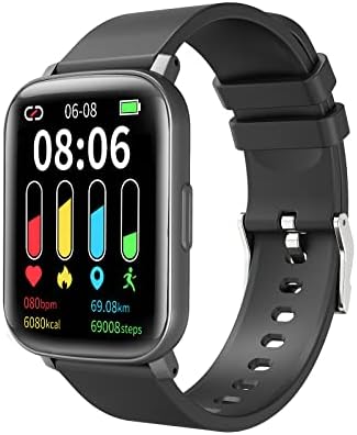 Smart Watch for Men Women Compatible for Android IOS Phones Samsung iPhone, Cuszwee 1.69″ IP68 Waterproof Smartwatch Activity Fitness Tracker with Heart Rate Blood Oxygen Sleep Monitor Pedometer