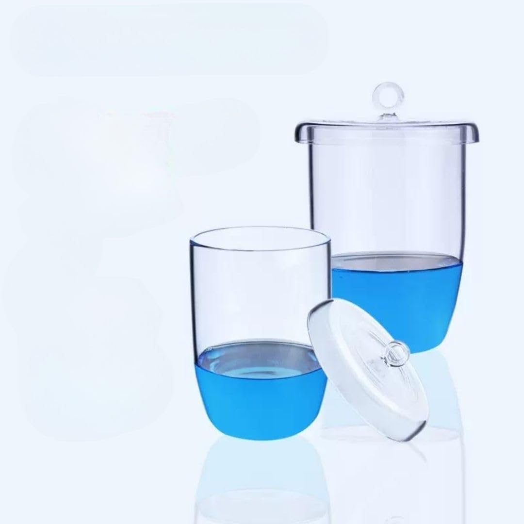 Tiegel aus Quarzglas mit Deckel – langlebiges Labortestgerät for die industrielle Analyse – 20 ml bis 2000 ml(150ml)