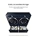 SAMSUNG 27-Inch Bespoke Front Load Washer Dryer Pedestal Stand w/ Pull Out Laundry Storage Drawer, WE502ND, Brushed Navy