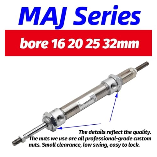 Vérin à course réglable MAJ16 pneumatique double effet