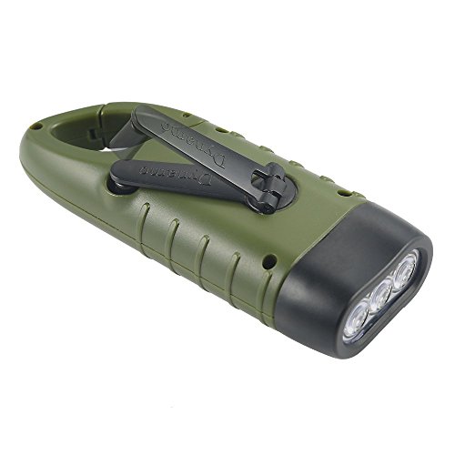 Simpeak S19 2-Pack Hand Crank Solar Powered Flashlight thumb #8