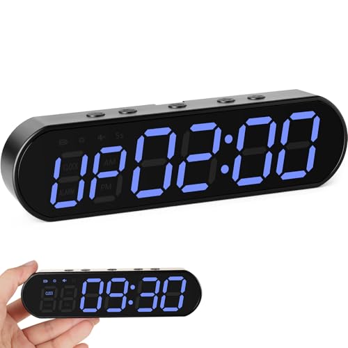 LUDESENIMUE Gym Timer Clock for Home Gym - Portable Workout...