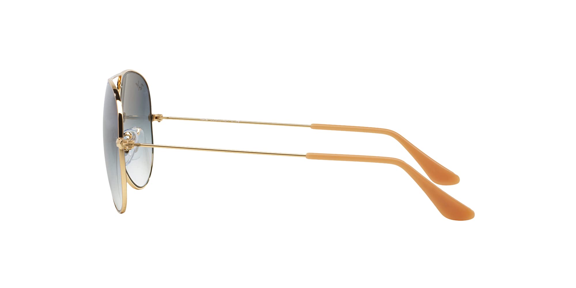 Ray-Ban RB3025 Metal Aviator Sunglasses + Vision Group Accessories Bundle