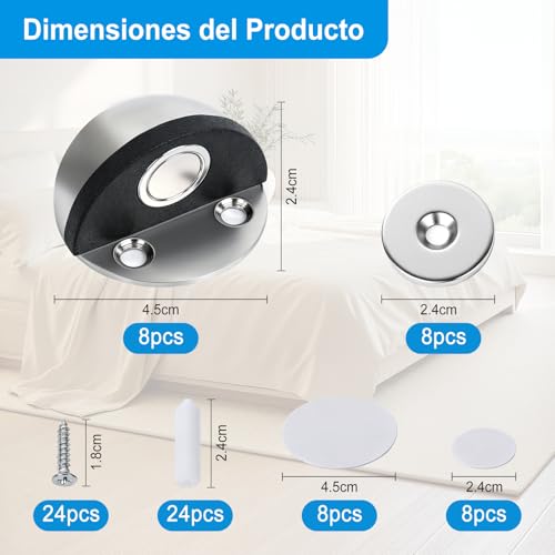 Topes para puerta con imán 2 Imagen adicional
