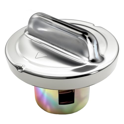 YUPIKJI Fuel Gas Tank Cap, Fuel Cap, Motorcycle Gas Cap in Iron Material, Universal Motorcycle Gas Caps Compatible With GY6 50cc 150cc 250cc Chinese ATV Moped Scooter Roketa Taotao