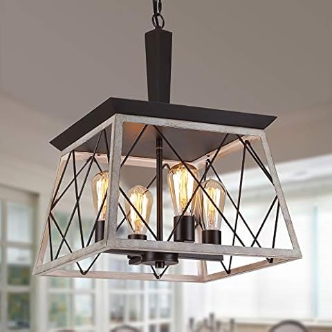 Q&S Farmhouse Vintage Chandelier Cover