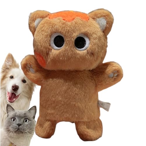 猫用プレイグローブ,子猫形デザインインタラクティブ - 猫レスリングインタラクティブハンドミット,小型大型犬子猫用退屈解消トレーニング運動
