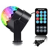 Sound Activated Party Light, Spriak Disco Light Disco Ball - Remote Control, 7 Modes - Best Dj Dance...