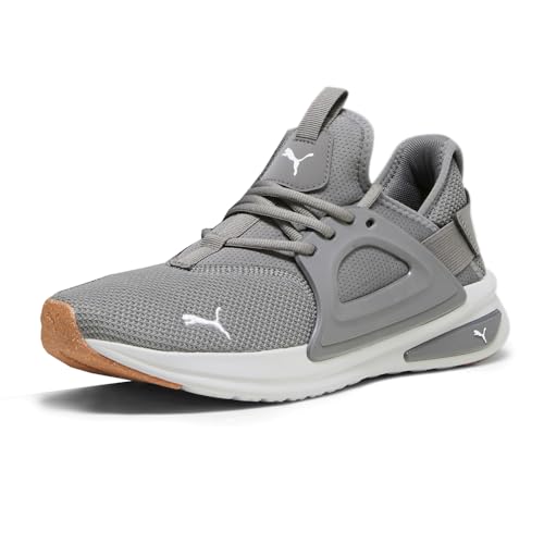 PUMA Womens Softride Enzo Evo Better Remix Logo Lace Up Sneakers Shoes Casual - Grey - Size 12 M2