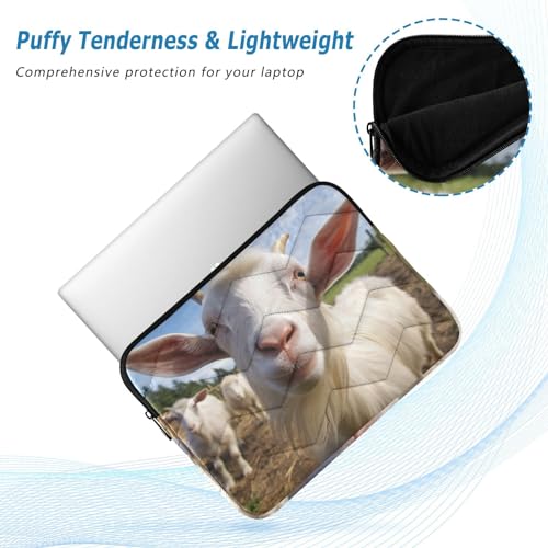 Funda para portátil 13-14 pulgadas impermeable con diseño de cabra miniatura 5