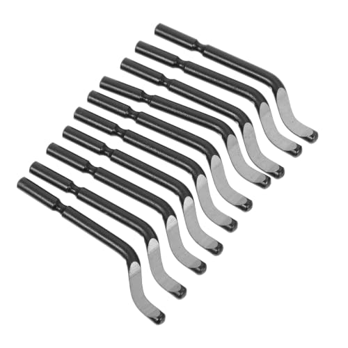 Cuchillas desbarbado acero inoxidable PRETYZOOM para eliminar rebabas en aluminio sin esfuerzo