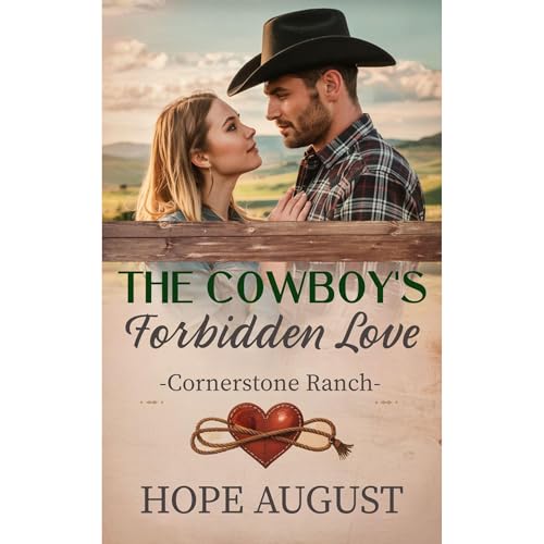 The Cowboy’s Forbidden Love Audiolibro Por Hope August arte de portada