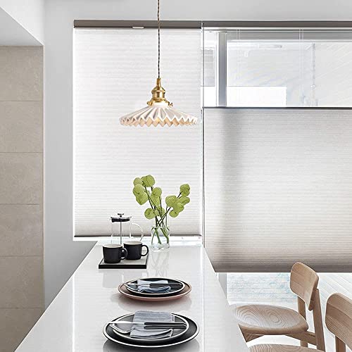 Lámpara de cocina plisada estilo japonés para colgar sobre mesas de comedor pequeñas 4