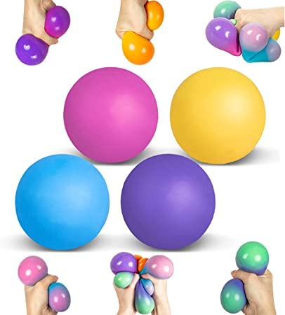 Ekan Squishy Stress Balls Color Changing Ball for Kids Adults (Set of 4) (B0BTBP5PWM) Amazon Price History, Amazon Price Tracker