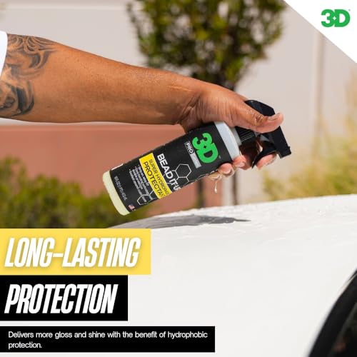 Image of 3D Bead It Up Ceramic Coating Booster Spray - Super Hydrophobic Bead Maker - Polymer Paint Protectant & Sealant 16oz. (Pack of 2)