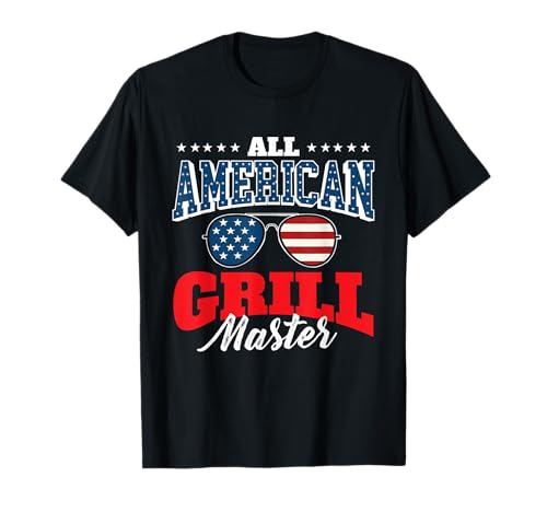 All American Grill Master - BBQ Lover Grilling Barbecue T-Shirt