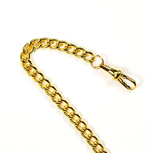 Yecsoss Men's Pocket Watch Chain Albert Vest Chain Compass Necklace Pendant Design Pendant T Bar #TOP3