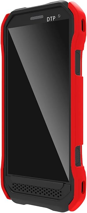 Case Compatible with Kyocera DuraForce Ultra 5G Phone Model E7110 (Verizon), Durable Slim Soft Touch Smooth Hard Cover Case (Red)