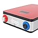 TITIDU Electric Water Heater, 6500w Tankless Electric Water Heater w/Shower Head&LED Display, Bathroom Shower Kit Support Overheating Protection for Home Bathroom Shower (Red)