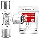 BOOPARTS - Pressfitting T-Stück 20-20-20 mm Messing - TH-Kontur T-Verbinder für Mehrschichtverbundrohr - Rohrverbinder für Sanitär-, Heizungs- & Trinkwasserinstallation