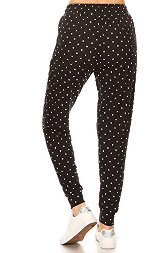 Image of Leggings Depot Premium Jogger Women's Popular Print High Waist Track Pants(S-XL)