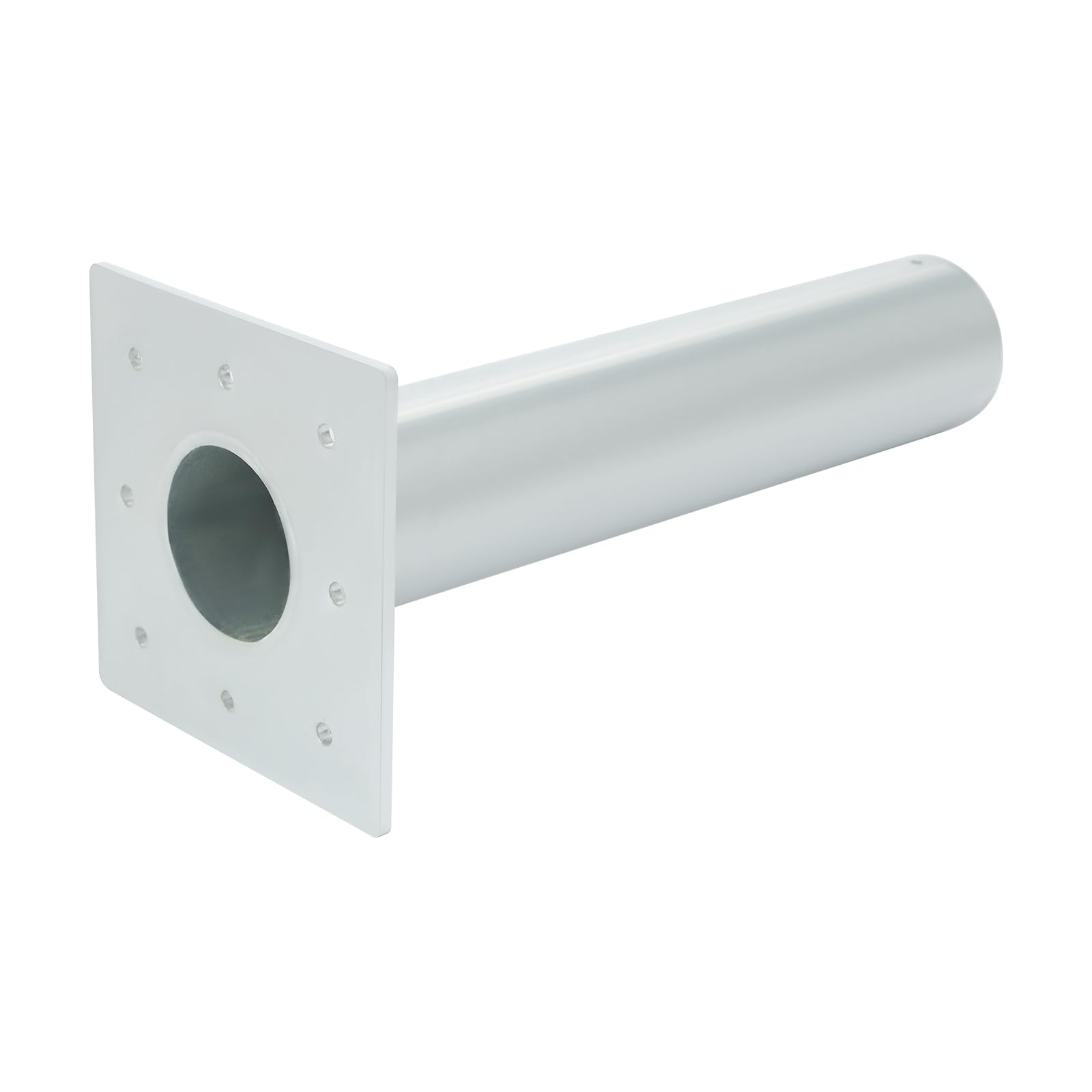 Ancla de techo para hormigón, anclaje para postes pesados, galvanizado, con carga de rotura de 5000 libras, para anclaje exterior o interior