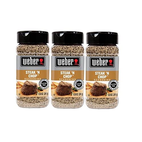 WeberSteak N' Chop Seasoning oz (Pack of 3)