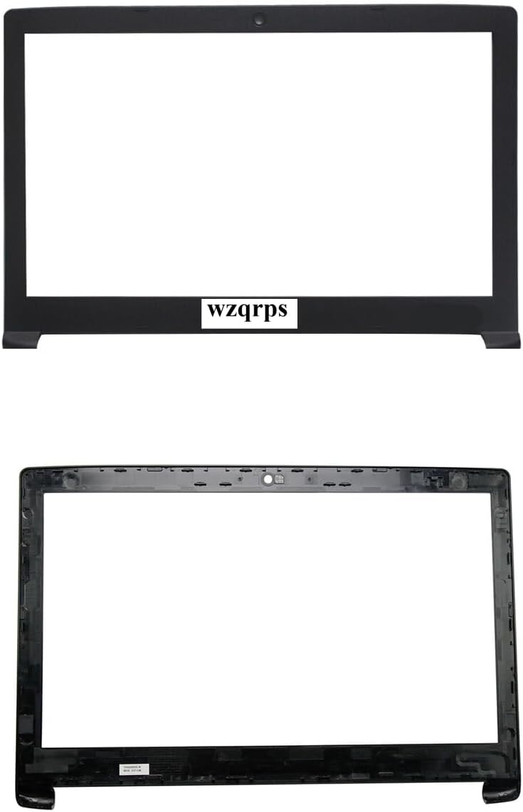 Replacement Laptop LCD Cover Back Rear Top Lid with Front Bezel and Hinges for Acer Aspire 5 A515-51 A515-51G 41G A315-53 60.GP4N2.002 60.GP4N2.003 AM20X000300 AM28Z000100