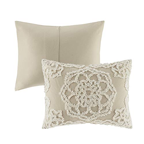 Madison Park MP12-7116 Laetitia 100% Cotton Duvet Set - Chenille Tufted Medallion Design thumb #11