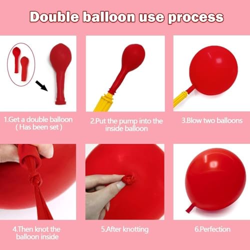 Image of Strawberry Balloon Arch Kit Double Stuffed, Pastel Red Baby Pink Coral Balloon Garland with 18in Strawberry Foil for Berry First Birthday Baby Shower Sweet Mothers Day Wedding Party