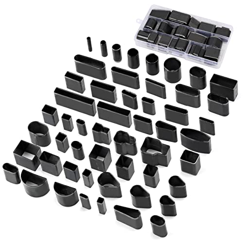 ATPWONZ 52 Shape Style One Hole Hollow Punch Cutter Set for Handmade DIY Leather Craft