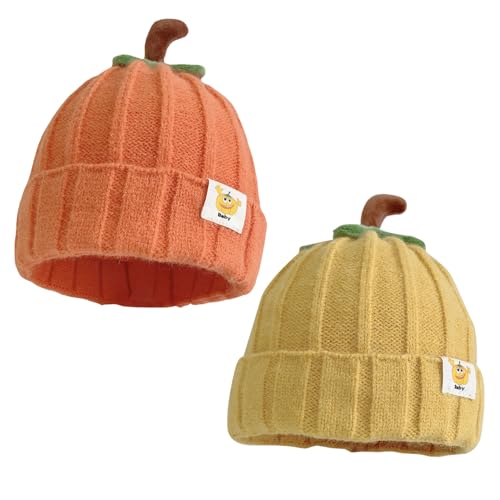 Chapeau citrouille Halloween tricot bébé accessoire photo Thanksgiving