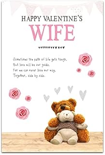 Wife Valentine's Day Card, Wife Valentine's Card, Wife Card For Valentine's Day, Valentines Card Wife, Wife Valentines Day Card, Wife Valentine Card, Wife Valentines Card