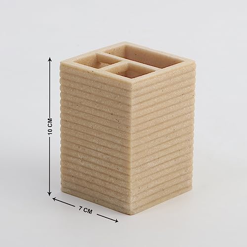 Image of Home Centre Derby 4Pcs Ribbed Polyresin Bathroom Set