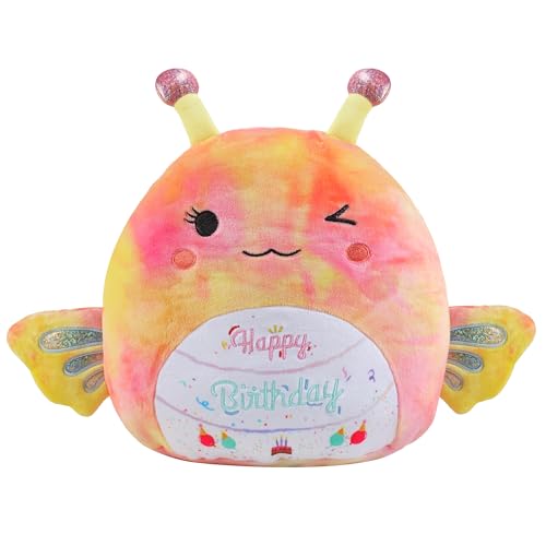 Image of Stuffed Animal Butterfly Plush Toys 14 Inch Soft Unicorn Plushies Pillow Cute Rainbow Plushies Room Decoration Birthday Gifts for Kids Toddlers Girls and Boys (Large Butterfly)