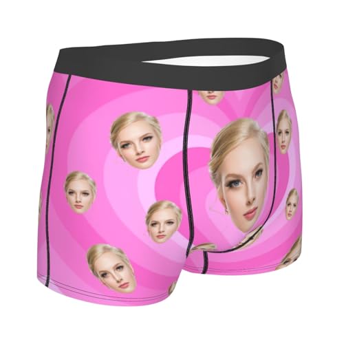 Custom Underwear with Multi Face Photo,Personalized Funny Boxers Briefs for Men, An interesting gift2