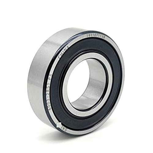 Rodamiento 6003-2RS1 P5 de bolas de una fila métrico 17x35x10mm
