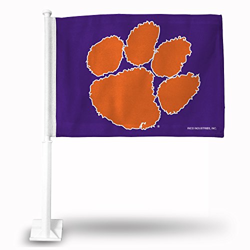 Rico Industries Purple Double Sided Double Sided Car Flag - 16