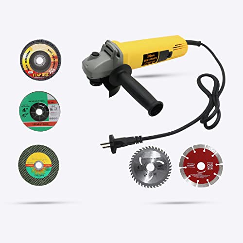 Image of Hillgrove HG-8015Ba Angle Grinder (100 mm Wheel Diameter)