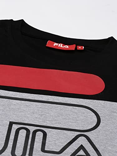 Image of FILA Men's Solid Straight T-Shirt