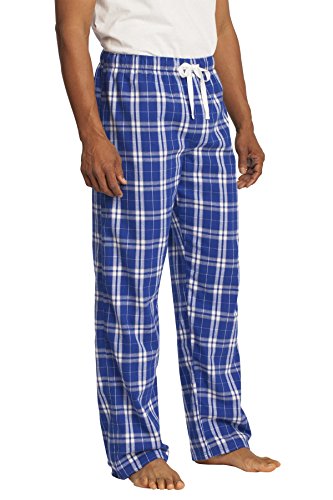 District Flannel Plaid Pant 3XL Deep Royal4